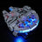 Beleuchtungsset für Millennium Falcon 75375-Briksmax 2.0 (Wellen-Sensor-Steuerung)