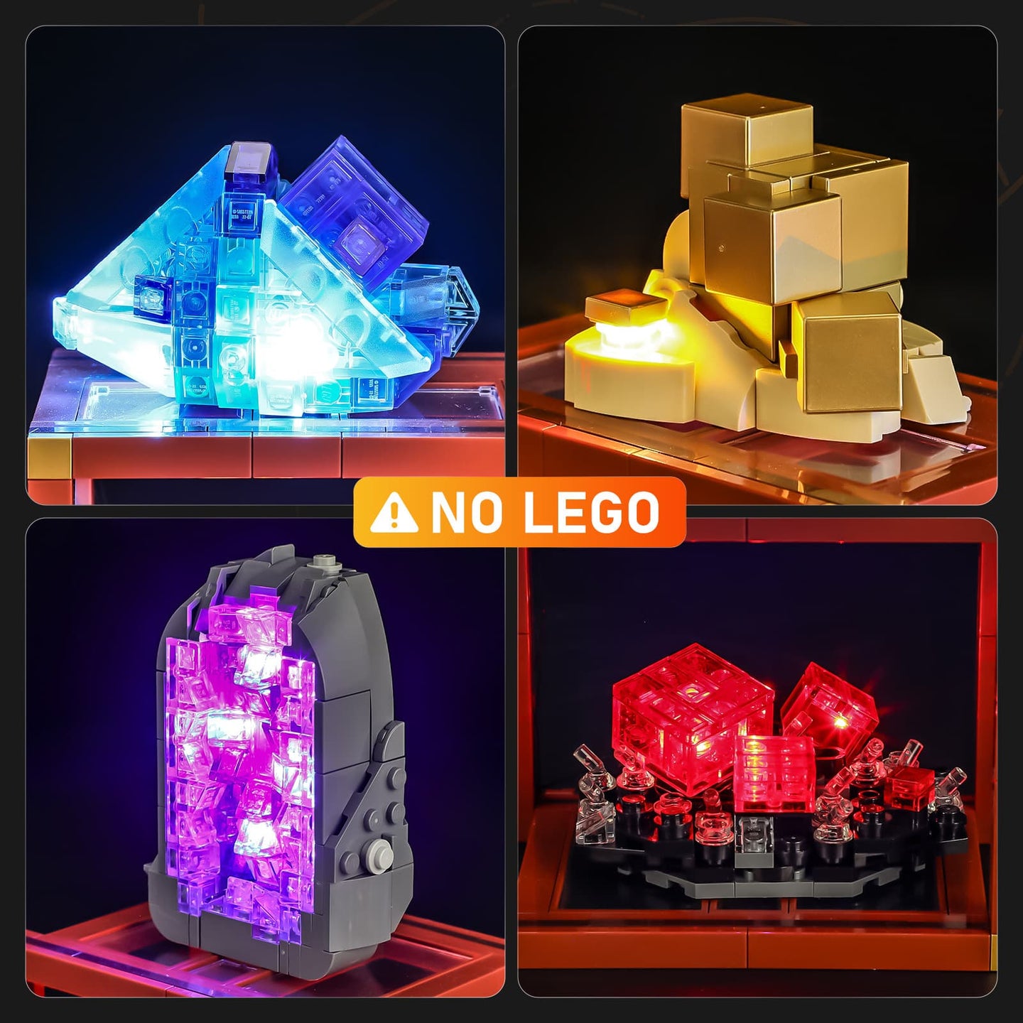 Lightailing Light Kit for LEGO Mineral Collection 21362 - 6