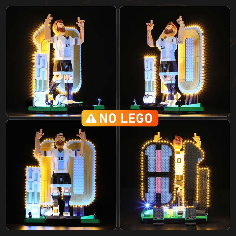 Light Kit for Lionel Messi – Soccer Legend 43015 -Lightailing