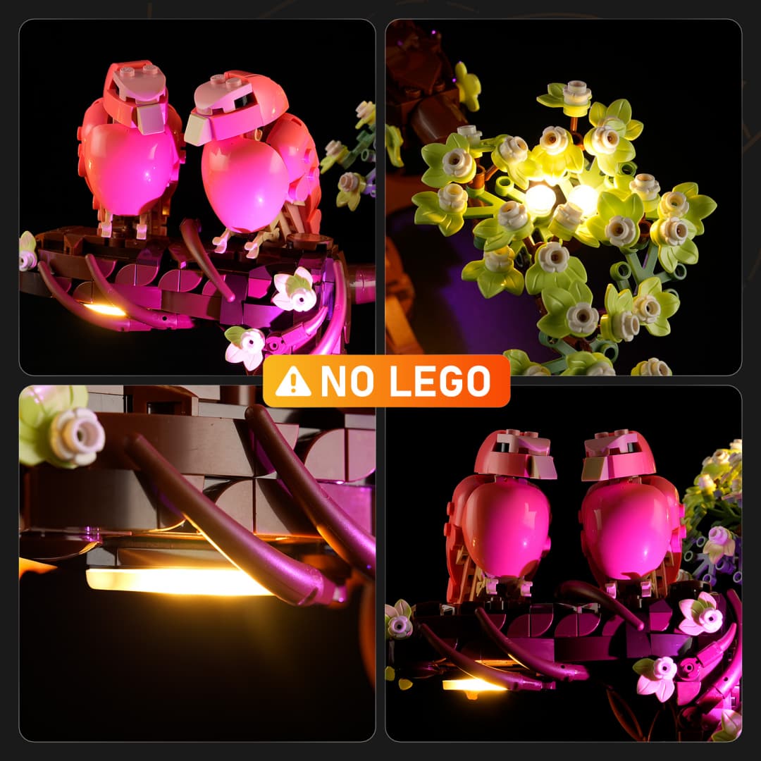 Light Kit for Love Birds 21365 - Lightailing