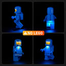 Kit d'éclairage pour la Minifigure Astronaute Bleue Agrandie 40921- Lightailing