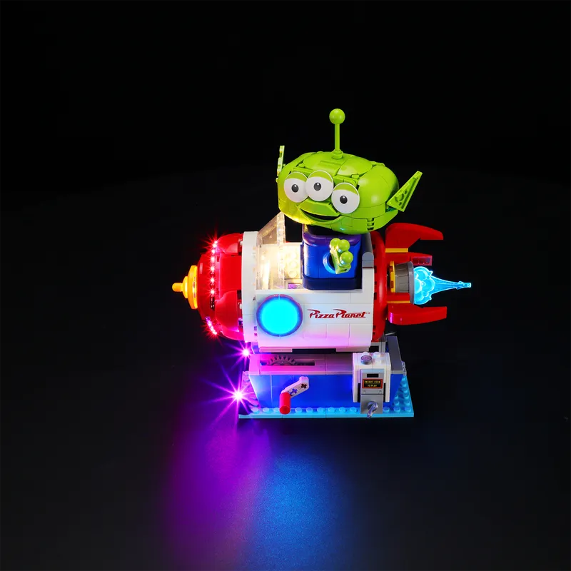 Light Kit for Alien with Pizza Planet Rocket Ride 43307-Lightailing