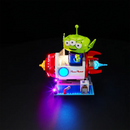 Licht-Set für Alien mit Pizza Planet Raketenfahrt 43307-Lightailing