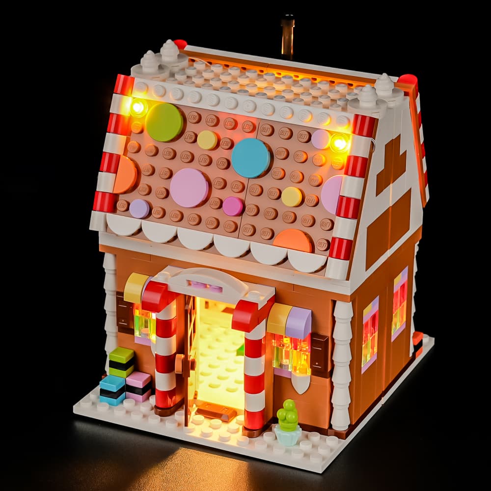 Lightailing Light Kit For LEGO Festive Gingerbread House #40809- 5