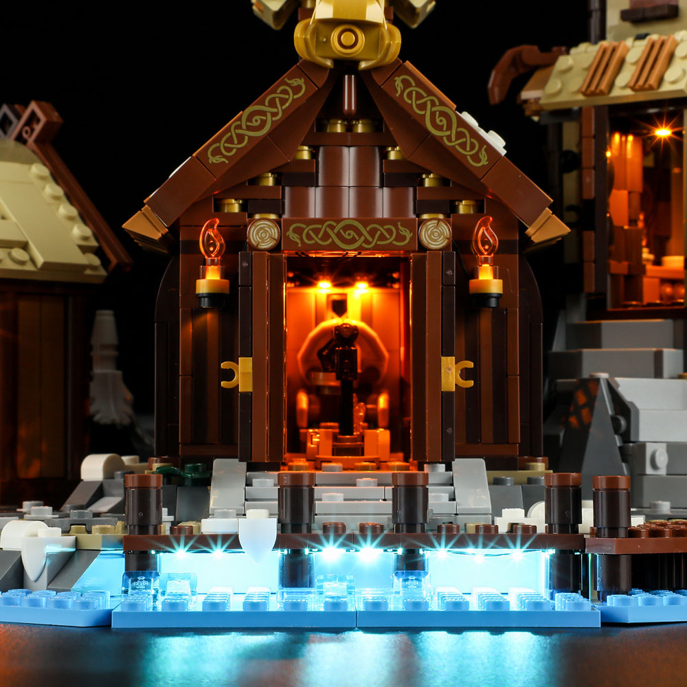 Light Kit for Viking Village 21343-Lightailing