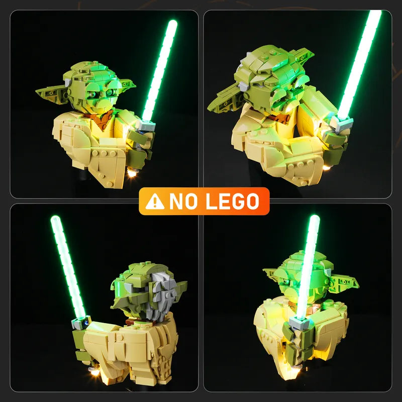 Light Kit for Yoda Bust 75438-Lightailing