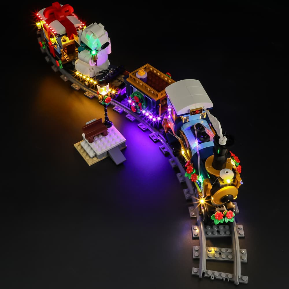 Briksmax 2.0 Light Kit For LEGO Holiday Express Train #10361- 6