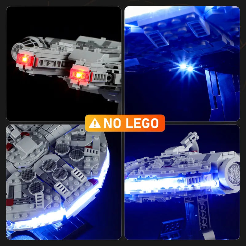 Beleuchtungsset für Millennium Falcon 75375-Lightailing