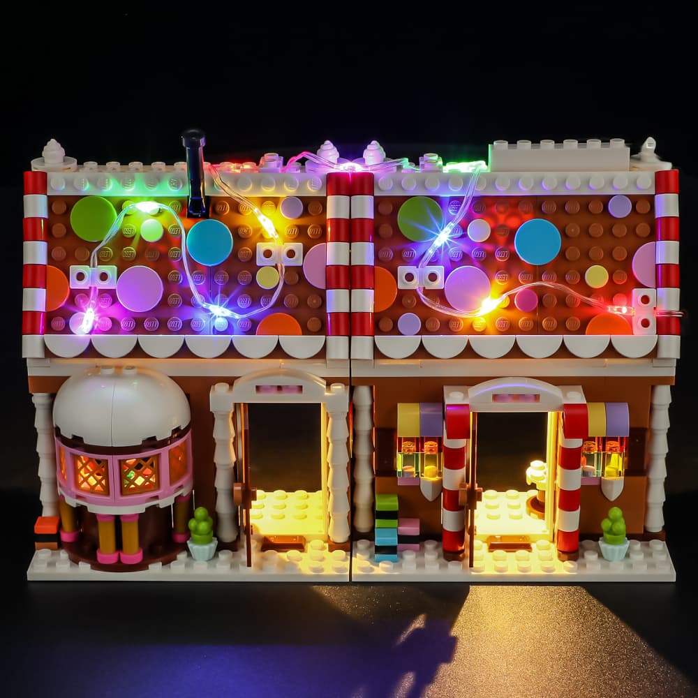 Light Kit for Festive Gingerbread House 40809- Briksmax 2.0