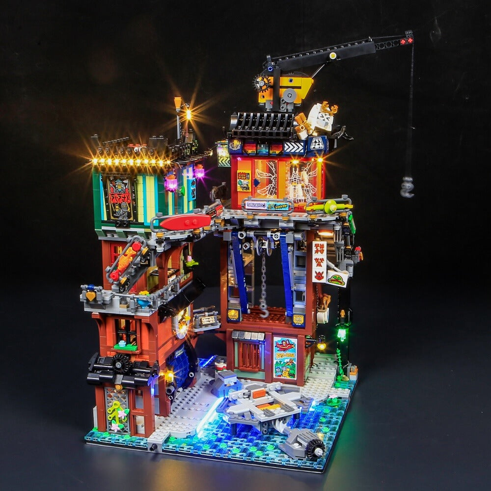 Briksmax 2.0 Light Kit For LEGO NINJAGO City Workshops #71837-12