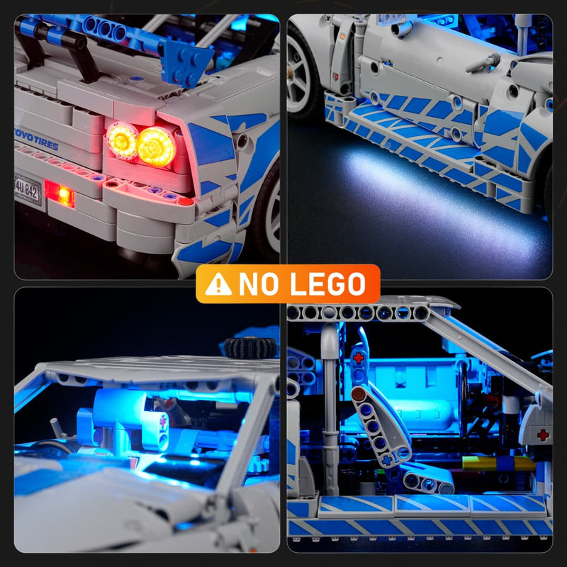 Lightailing Light Kit for LEGO 2 Fast 2 Furious Nissan Skyline GT