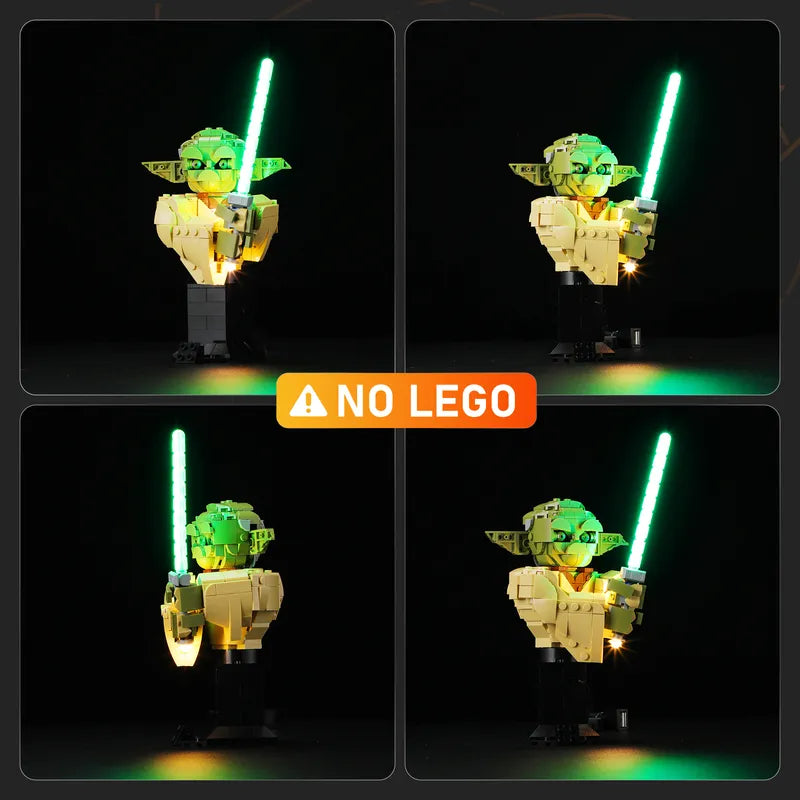 Light Kit for Yoda Bust 75438-Lightailing