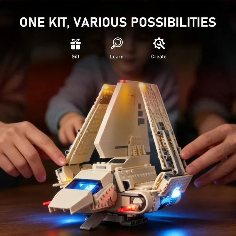 Light kit for Imperial Lambda-Class Shuttle 75459 | Briksmax 2.0