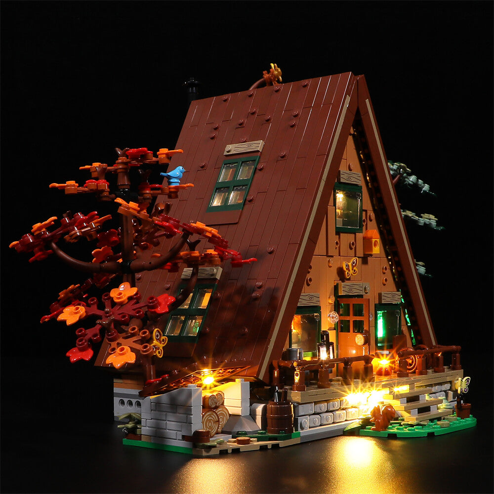 Light Kit For A-Frame Cabin 21338 - Briksmax 2.0