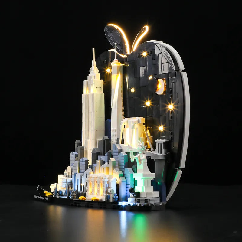 Remote Light kit for New York City – The Big Apple 21066 - Briksmax