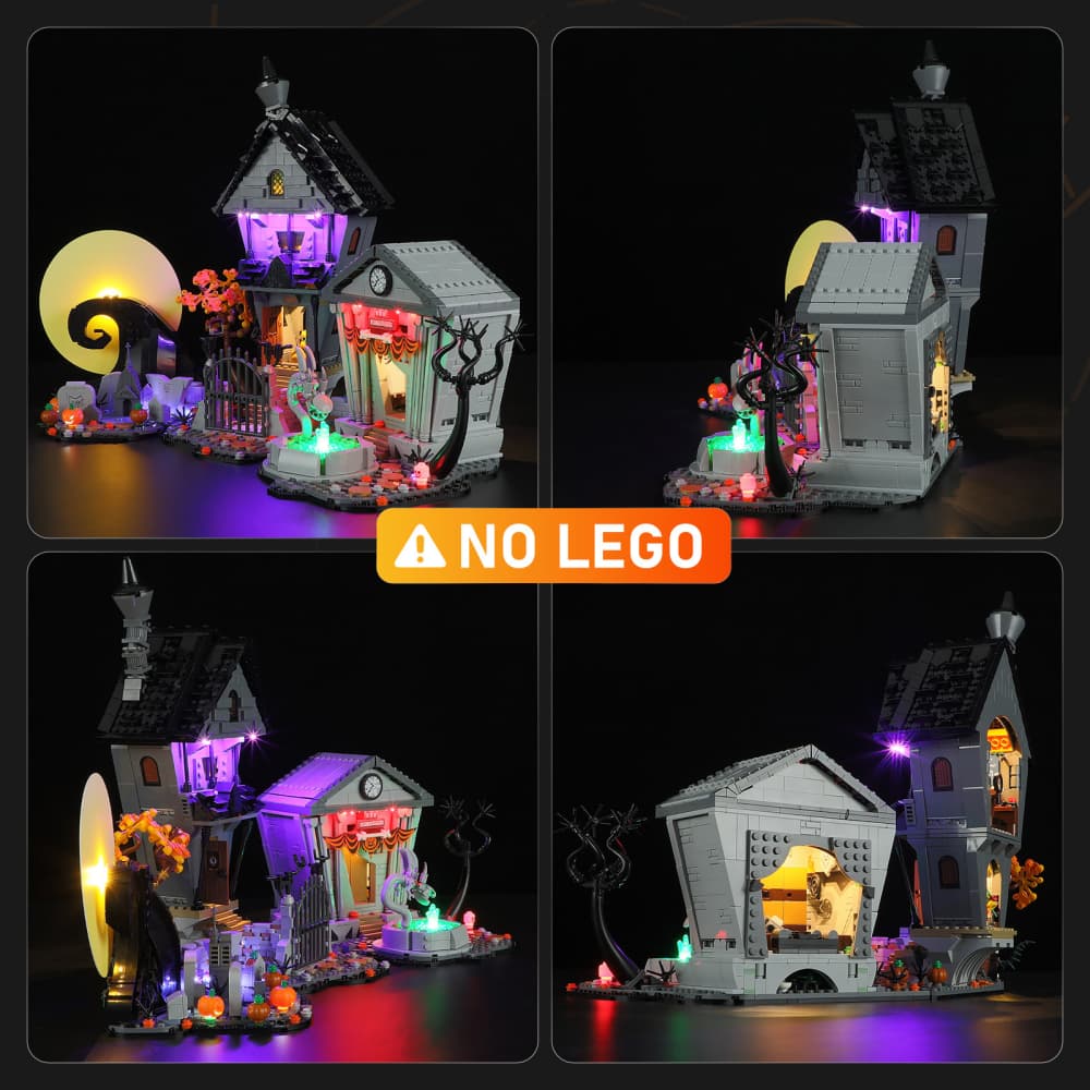 Light kit for Disney Tim Burton's The Nightmare Before Christmas 21351-Lightailing