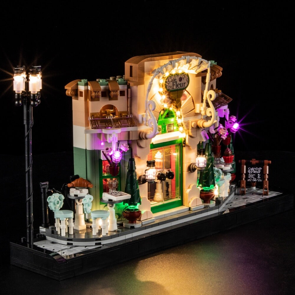 Lightailing Light Kit For LEGO French Café  #10362-5