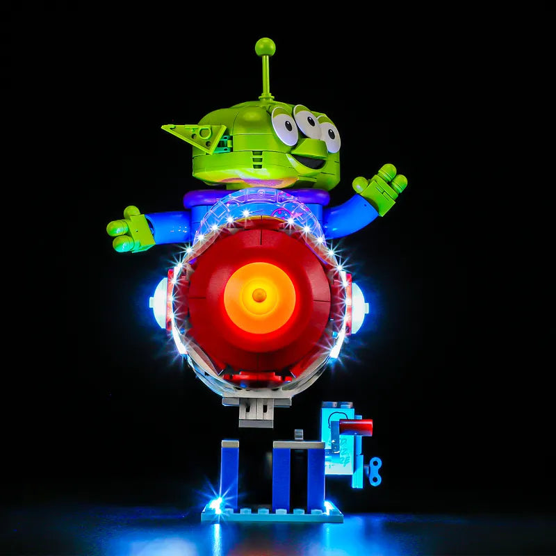 Light Kit for Alien with Pizza Planet Rocket Ride 43307-Briksmax 2.0