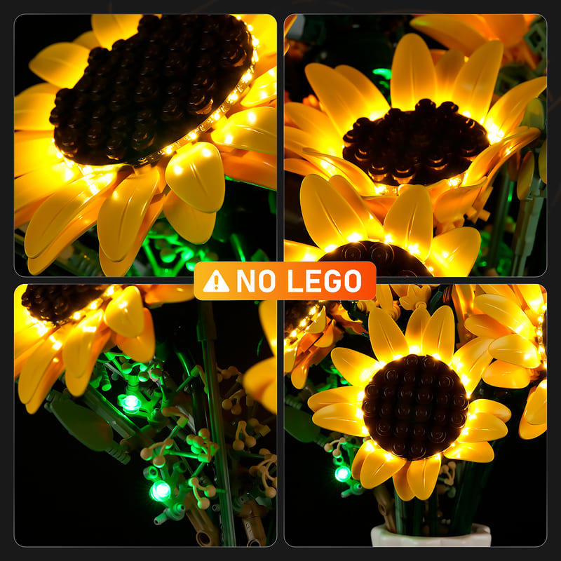 Licht-Kit für Sonnenblumenstrauß 11502 - Lightailing