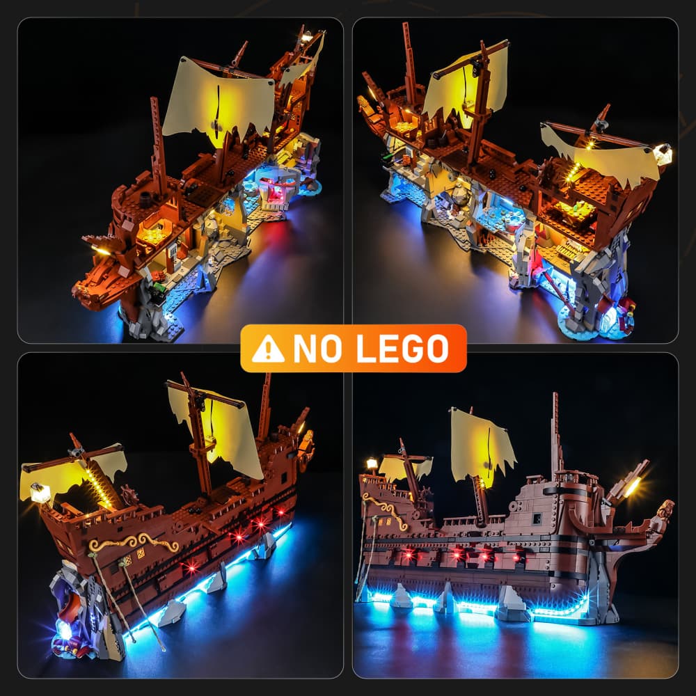 Lightailing Light Kit for LEGO The Goonies 21363- 7