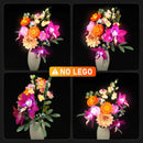 Kit d'éclairage pour joli bouquet de fleurs roses 10342-Lightailing