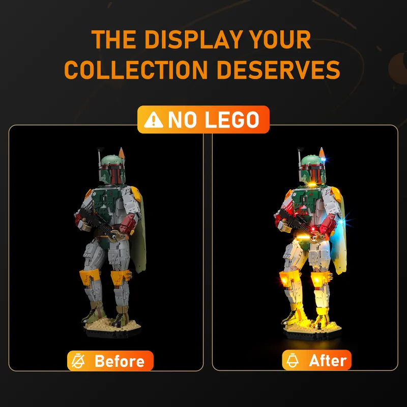 Light kit for Buildable Boba Fett 75455 | Lightailing【Not Final Price｜Coming Soon】