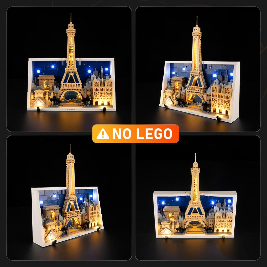 Light Kit for Paris – City of Love 21064 -  Lightailing