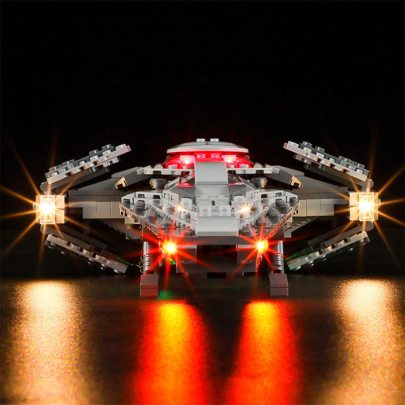 Light Kit For Darth Maul's Sith Infiltrator 75383-Briksmax