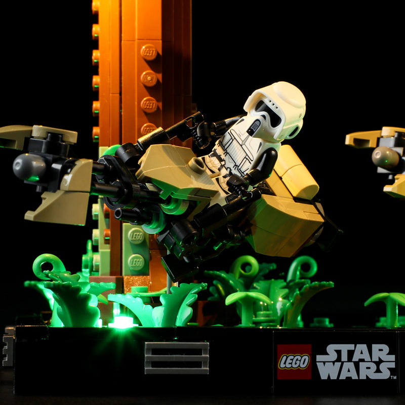 Lightailing Light Kit For Endor™ Speeder Chase Diorama 75353