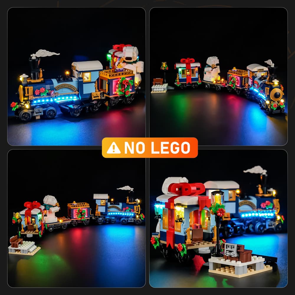 Light Kit for Holiday Express Train 10361- Lightailing