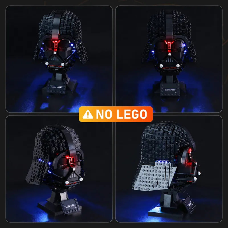 Darth Vader Helmet 75304 Lego Lighting Kit – Lightailing