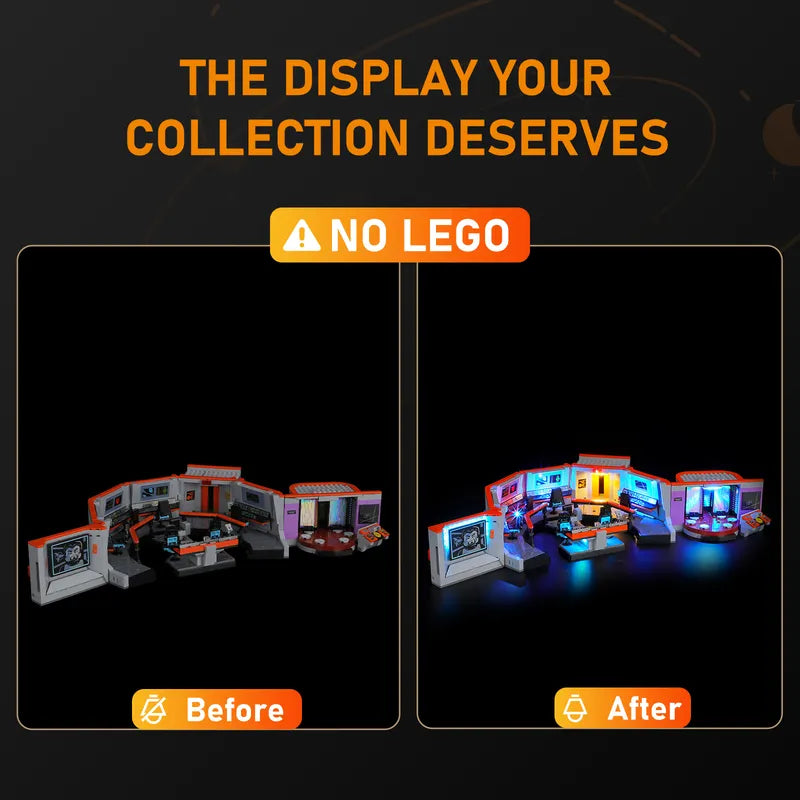 Light Kit for Star Trek: U.S.S. Enterprise NCC-1701 Bridge 11385 - Lightailing【Not Final Price｜Coming Soon】