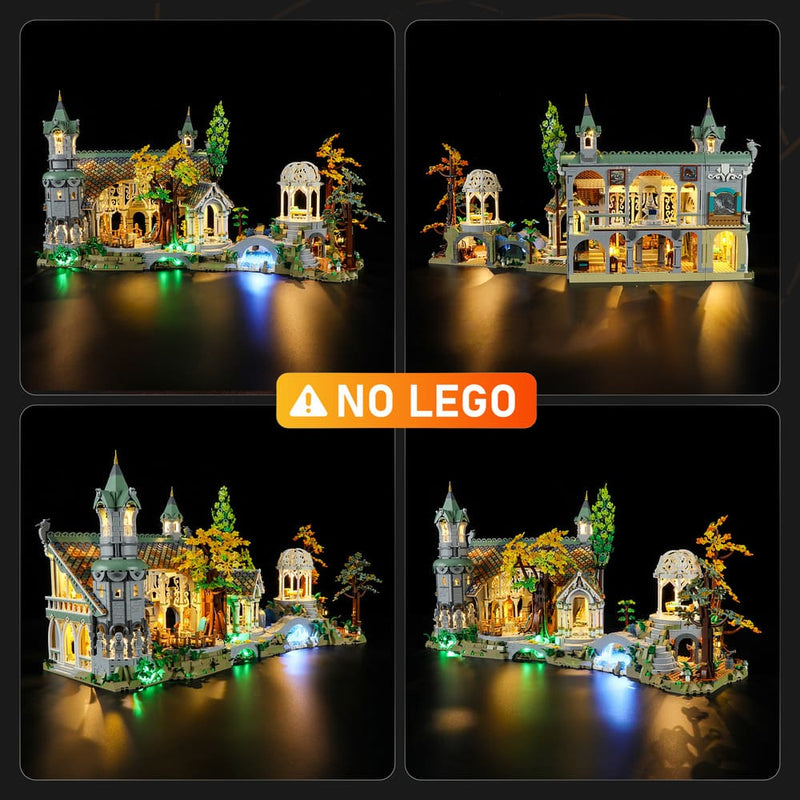 Light Kit for LEGO The Lord of the Rings: Rivendell™ 10316