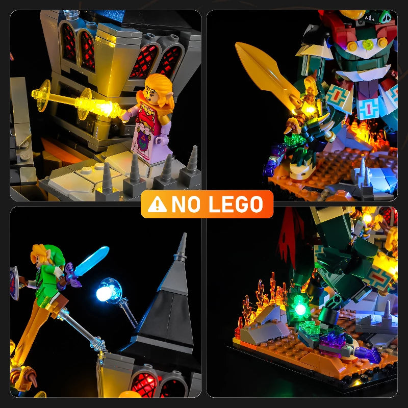 LEGO Ocarina of Time™ – The Final Battle 77093 LED Light Kit