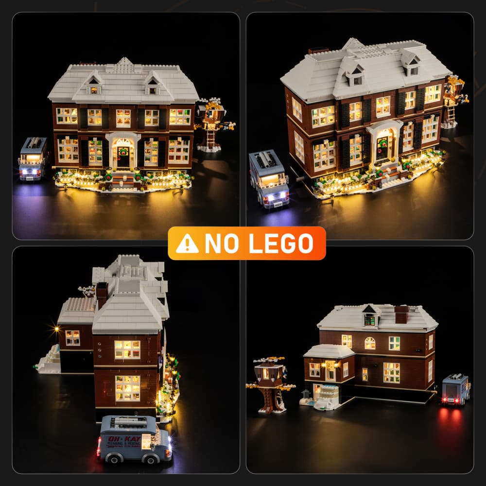 Light Kit for Home Alone 21330-Lightailing