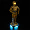 Kit Luci LED BRIKSMAX Per C-3PO 75398 - Illumina Il Tuo Mattoncino Star Wars! (Solo Luci, Set LEGO Escluso)