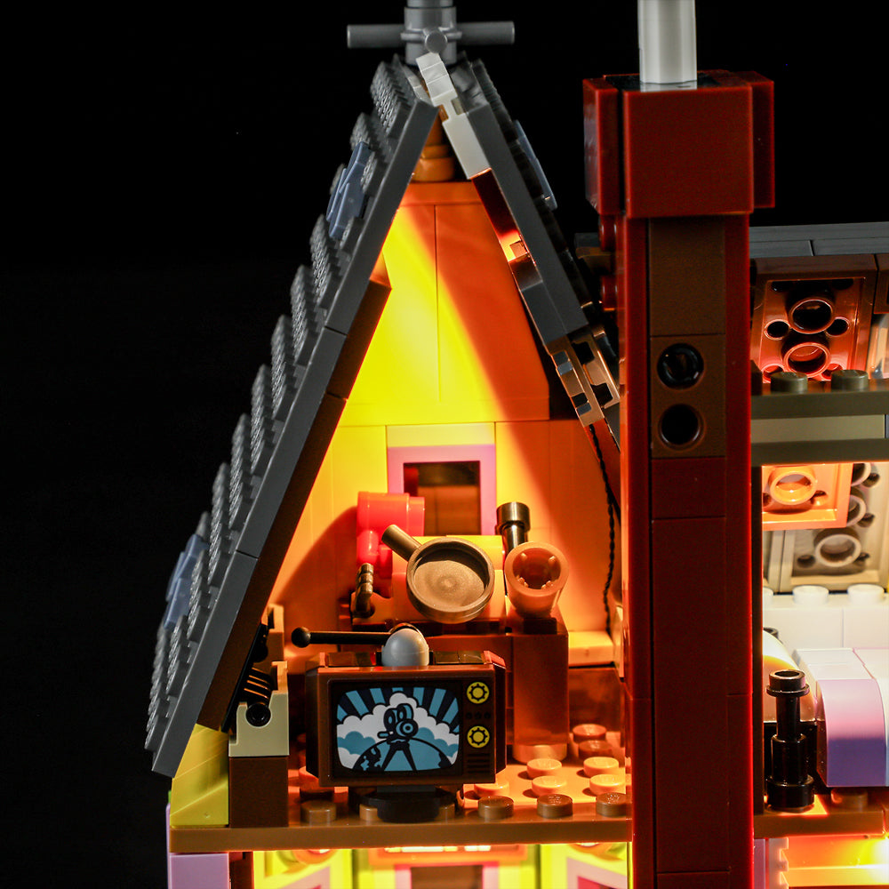 Light Kit For Disney ‘Up’ House 43217-Briksmax