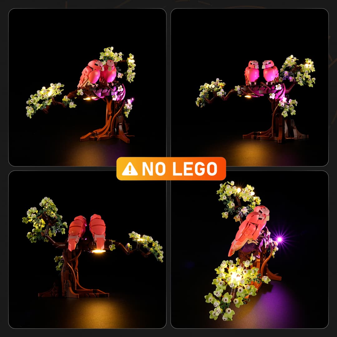 Light Kit for Love Birds 21365 - Lightailing