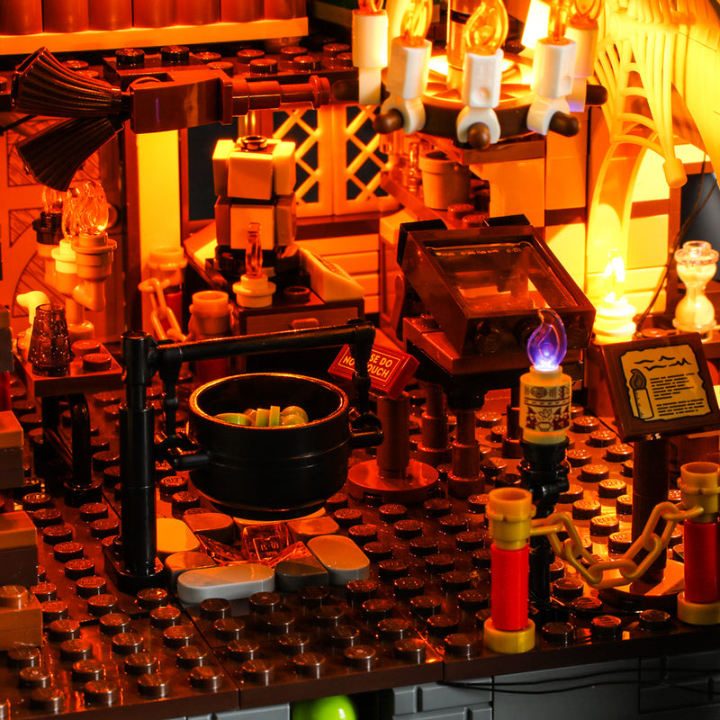 Light Kit For LEGO® Disney Hocus Pocus: The Sanderson Sisters' Cottage 21341