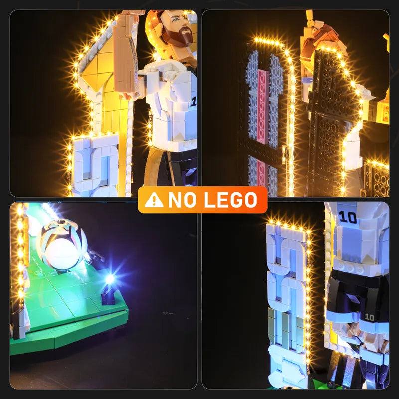 Light Kit for Lionel Messi – Soccer Legend 43015 -Lightailing