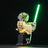 Beleuchtungsset für Yoda Büste 75438-Briksmax 2.0 (Wellen-Sensorsteuerung)