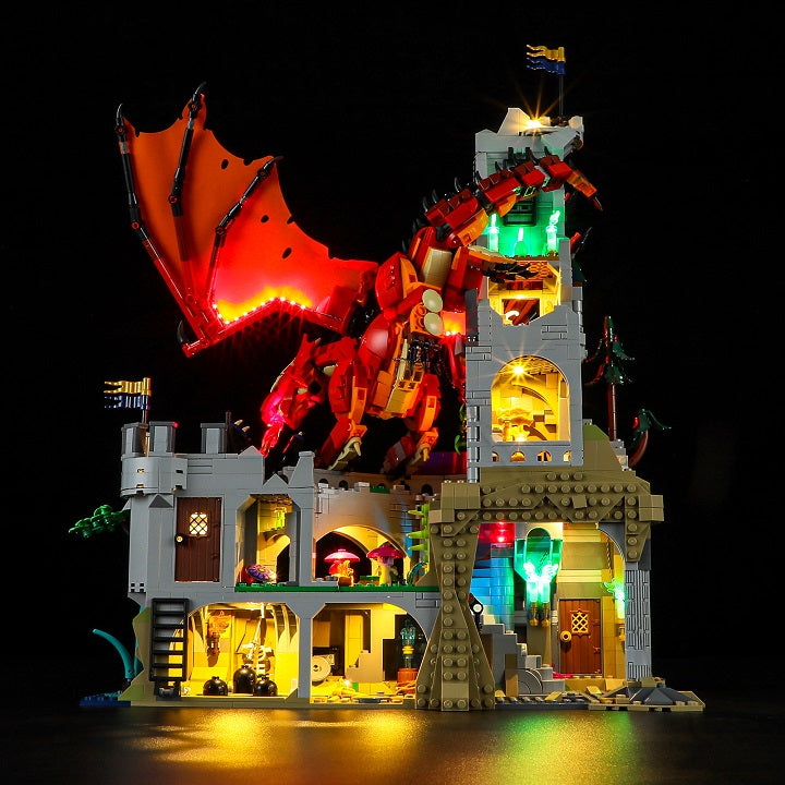 Kit d'éclairage pour Dungeons Dragons : Red Dragon's Tale 21348-Briksmax