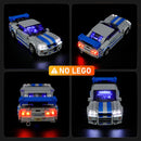 Furious Nissan Skyline GT-R (R34) 76917 Light Light Kit für 2 Fast 2