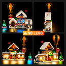 Kit d'éclairage à distance pour le bureau de poste du Père Noël 10339 - Lightailing