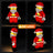 Light Kit for Up-Scaled Santa Minifigure 40820- Lightailing
