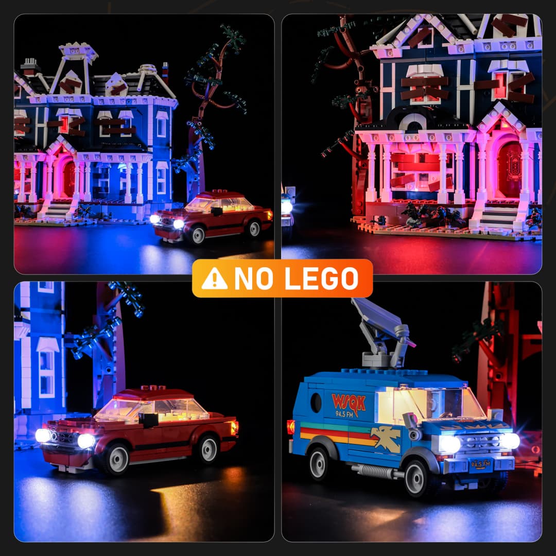 Light Kit for Stranger Things: The Creel House 11370 - Lightailing