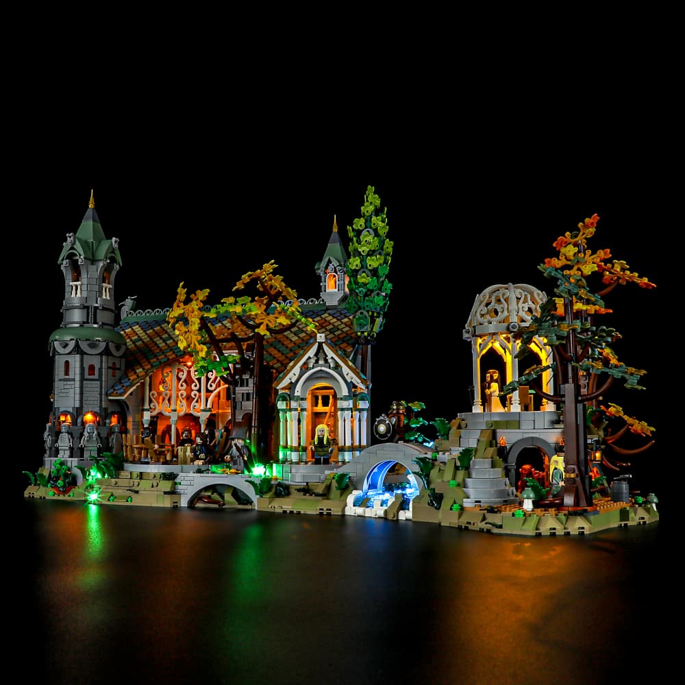 Briksmax Light Kit For LEGO The Lord Of The Rings: Rivendell #10316 - 4
