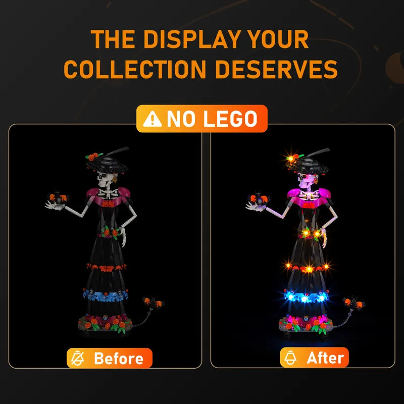 Light kit for La Catrina 21372 | Lightailing【Not Final Price｜Coming Soon】