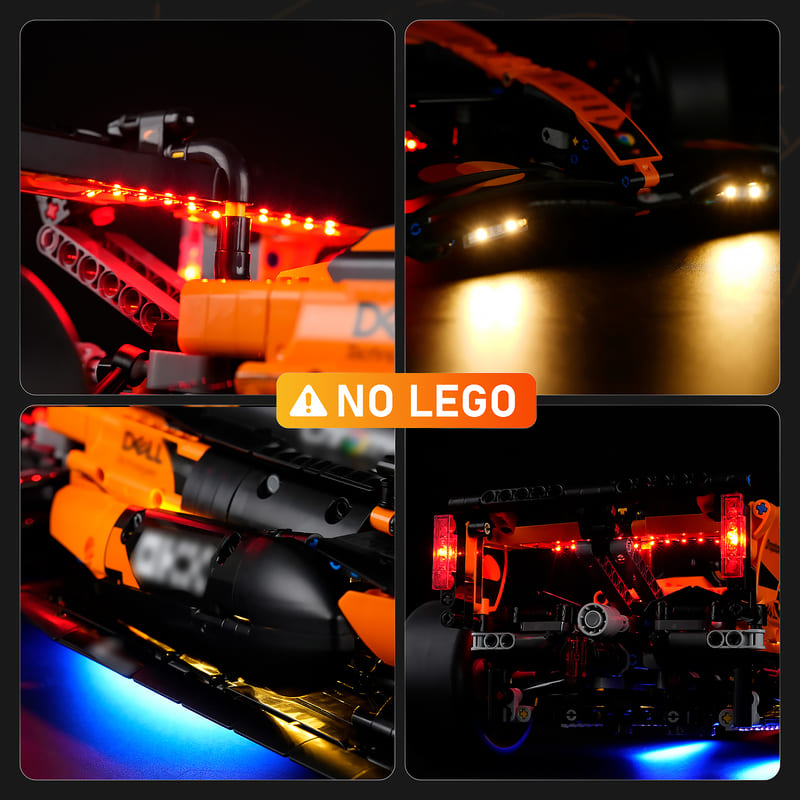 Light Kit for McLaren MCL39 F1 Car 42228 - Lightailing