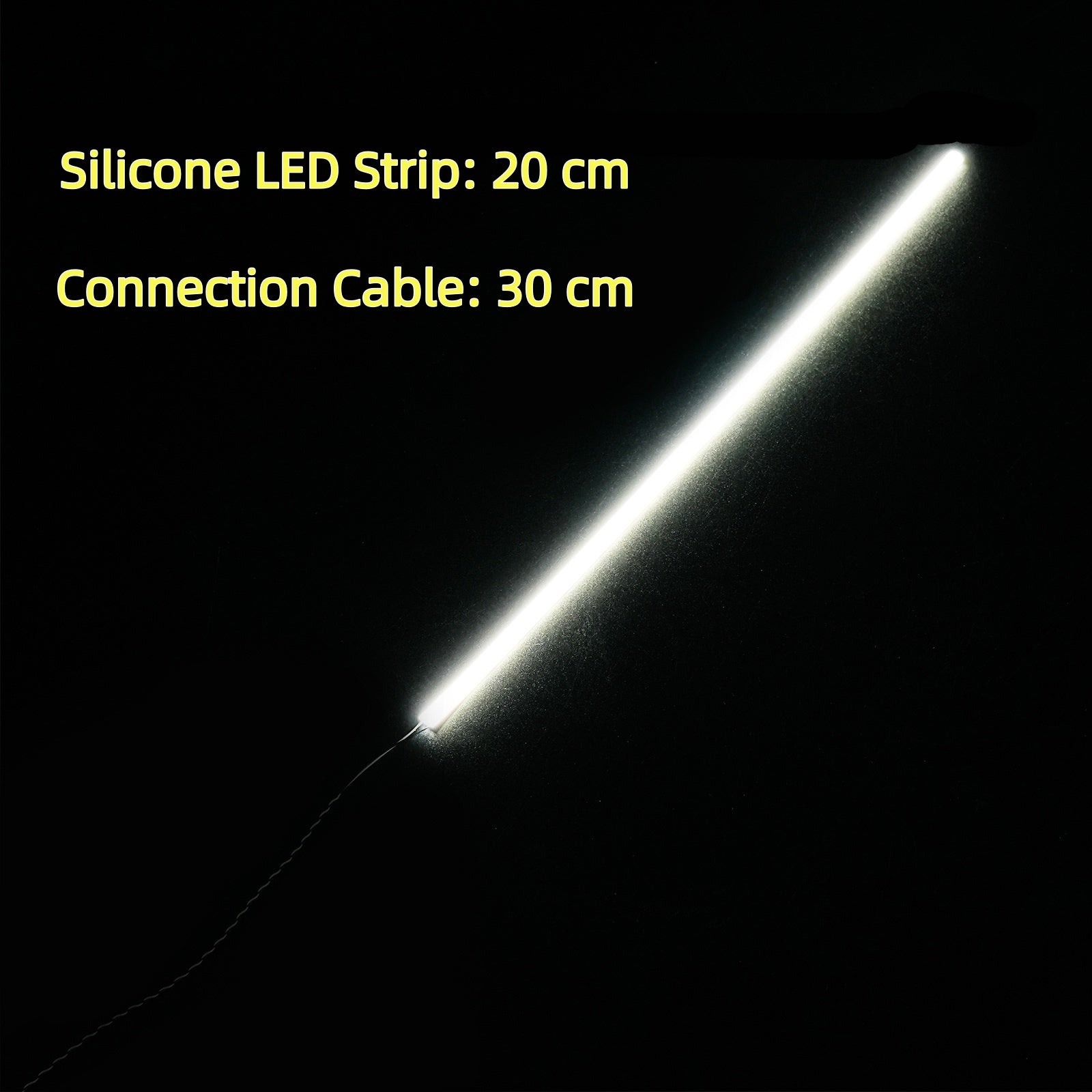 Bande lumineuse en silicone (plusieurs couleurs) – Version 2.0